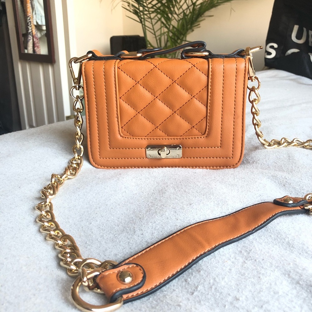 New Camel Color Chain Purse